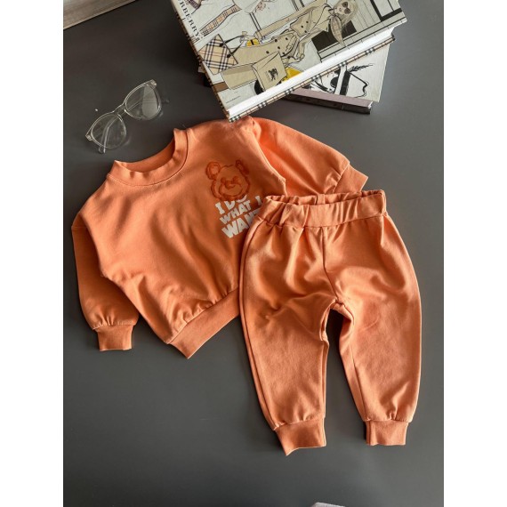 Bebesen I Want Baskılı İkili Takım 06-24 Ay