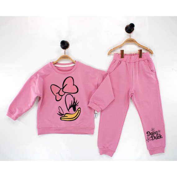 Duffy Duck İçi Şardonsuz İkili Takım Pembe 3-6 Y