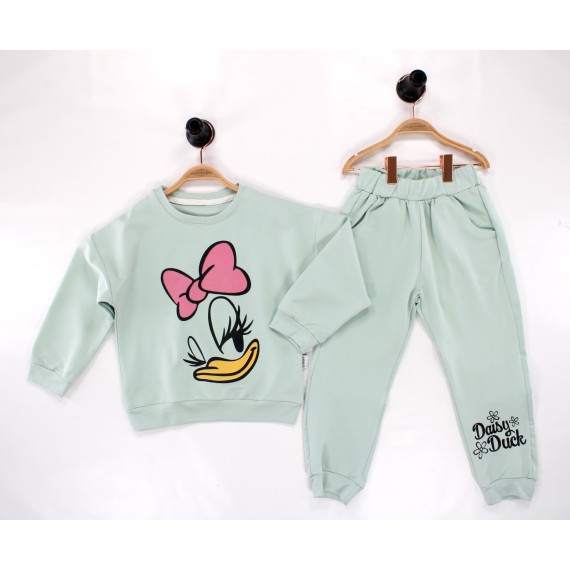 Duffy Duck İçi Şardonsuz İkili Takım Mİnt Yeşil 3-6 Y