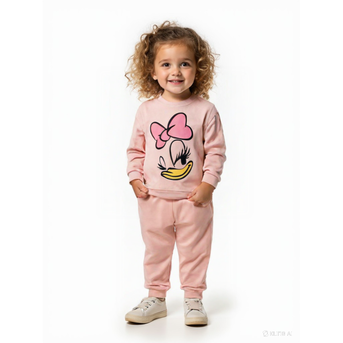 Duffy Duck İçi Şardonsuz İkili Takım Somon  3-6 Y